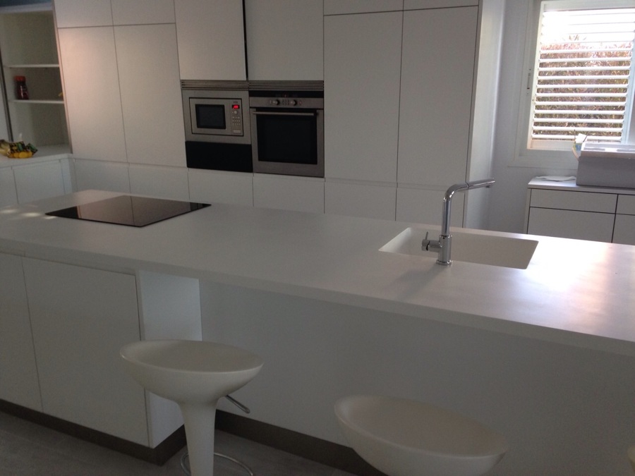 Isla y muebles