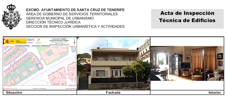 ITE de edificio de dos viviendas y local en Rambla de Santa Cruz 103