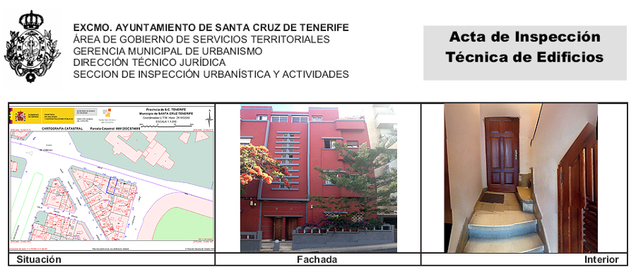 ITE de edificio residencial sito en Suárez Guerra 117