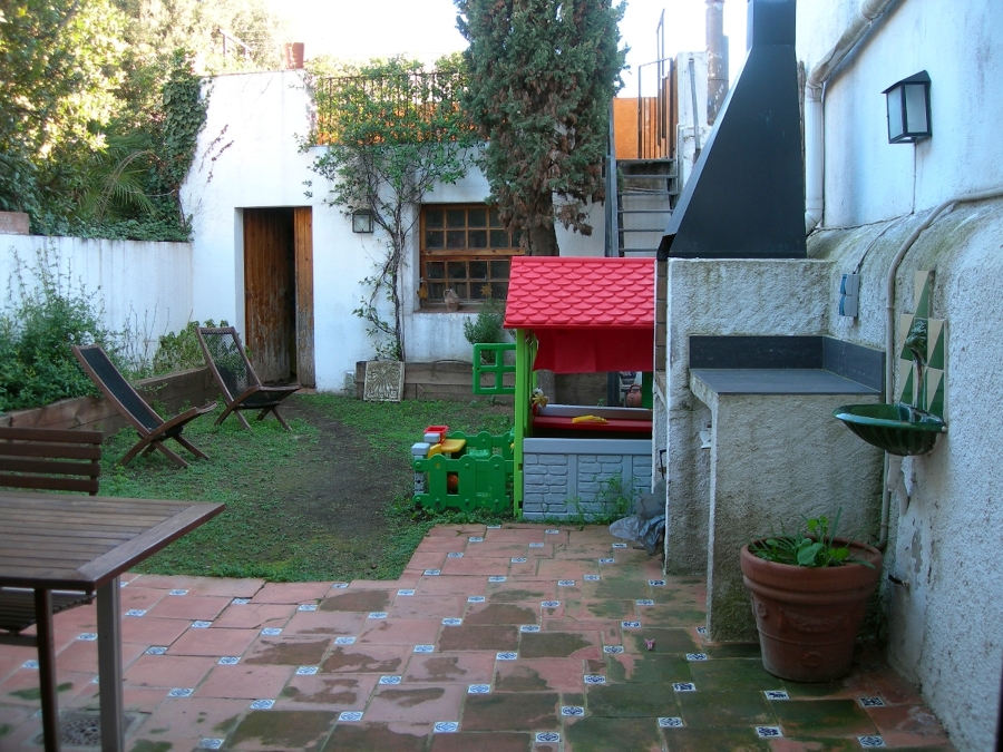 Jardín antes