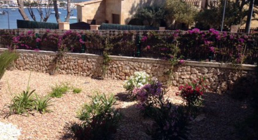 Jardin para duplex