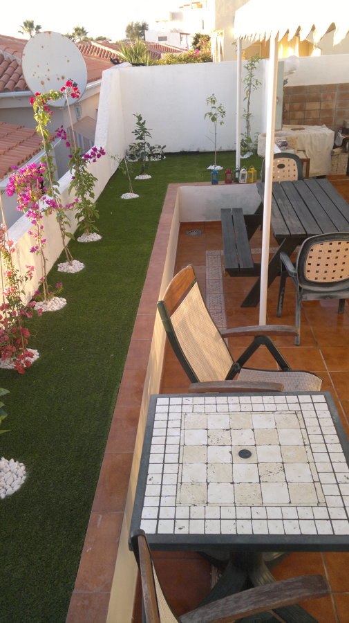 Jardinera terminada
