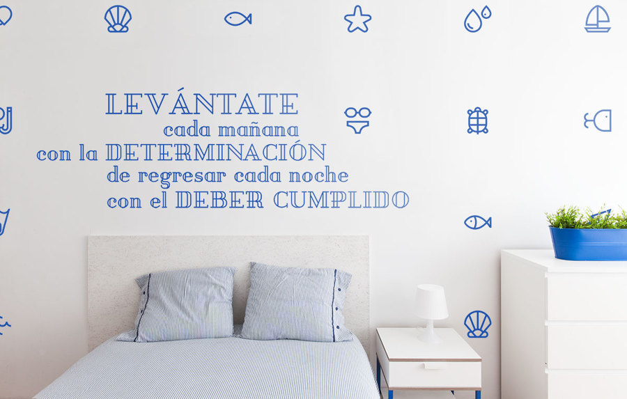 La habitación azul