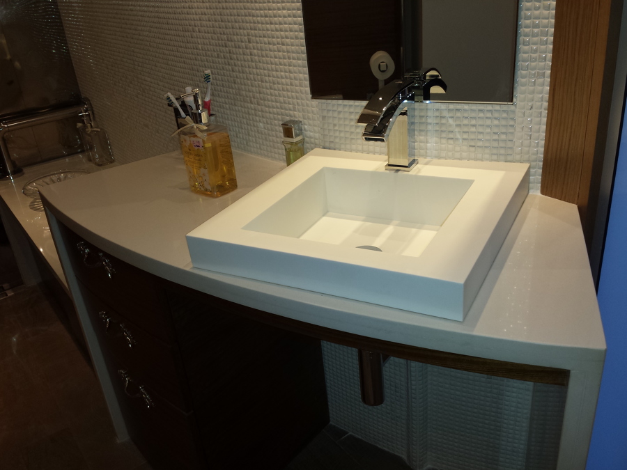 Lavabo de corián