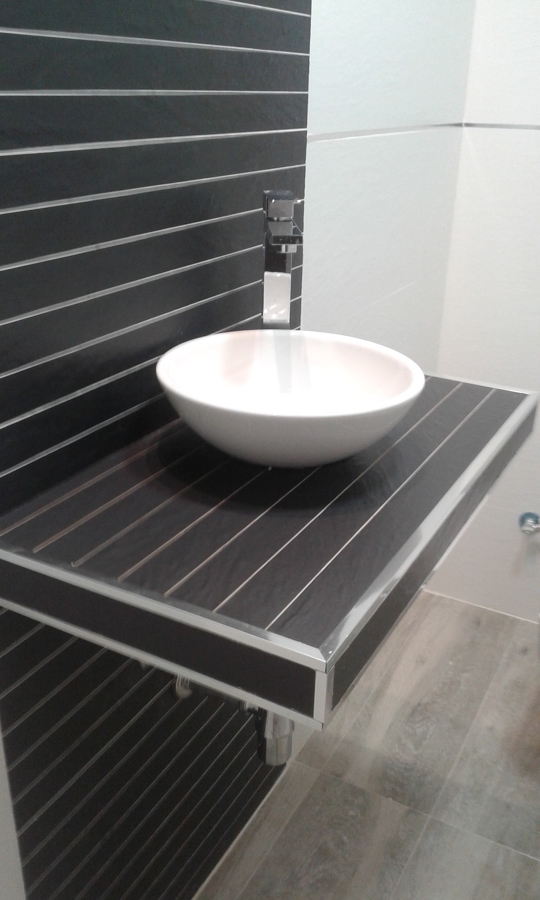 lavabo de obra