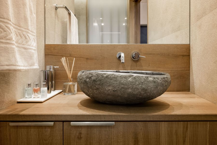 Lavabo de piedra