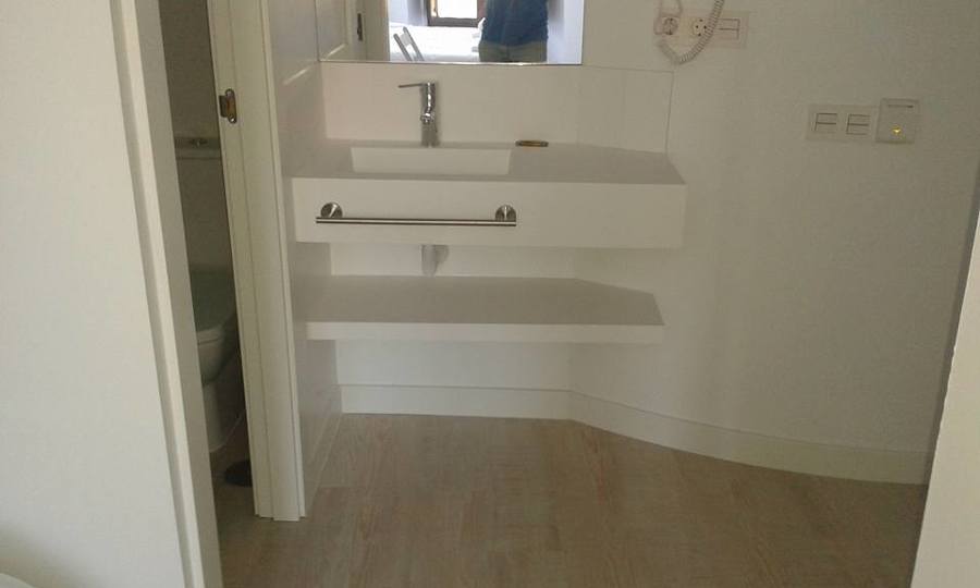 Lavabo terminado.