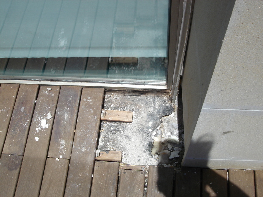 Levantado de tarima de terraza