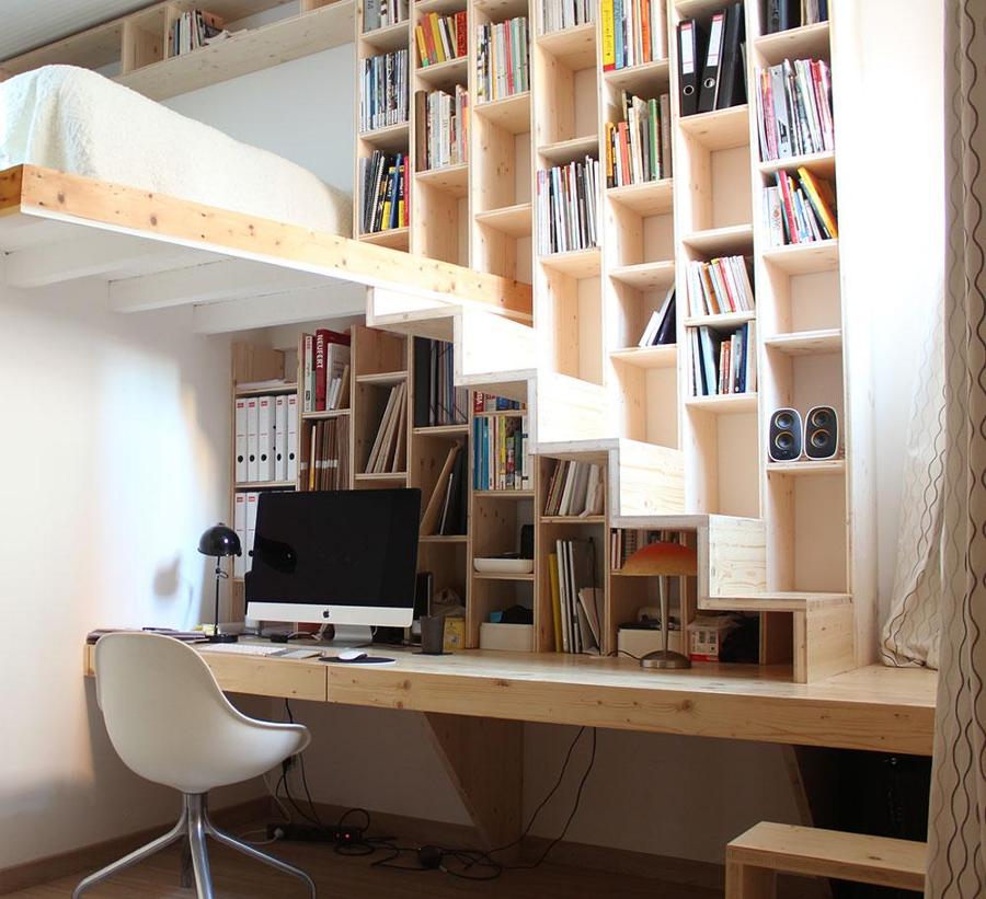 ¿una Librería en la Escalera? Ideas Decoradores