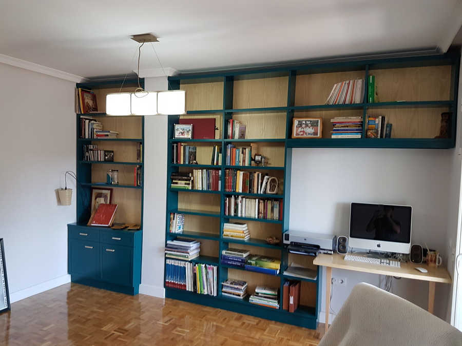 librería lacada