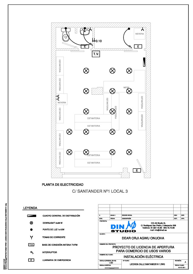 Licencia de actividad