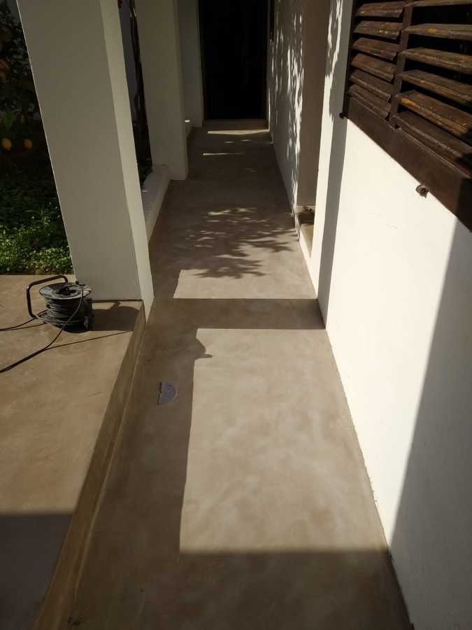 lijado de microcemento