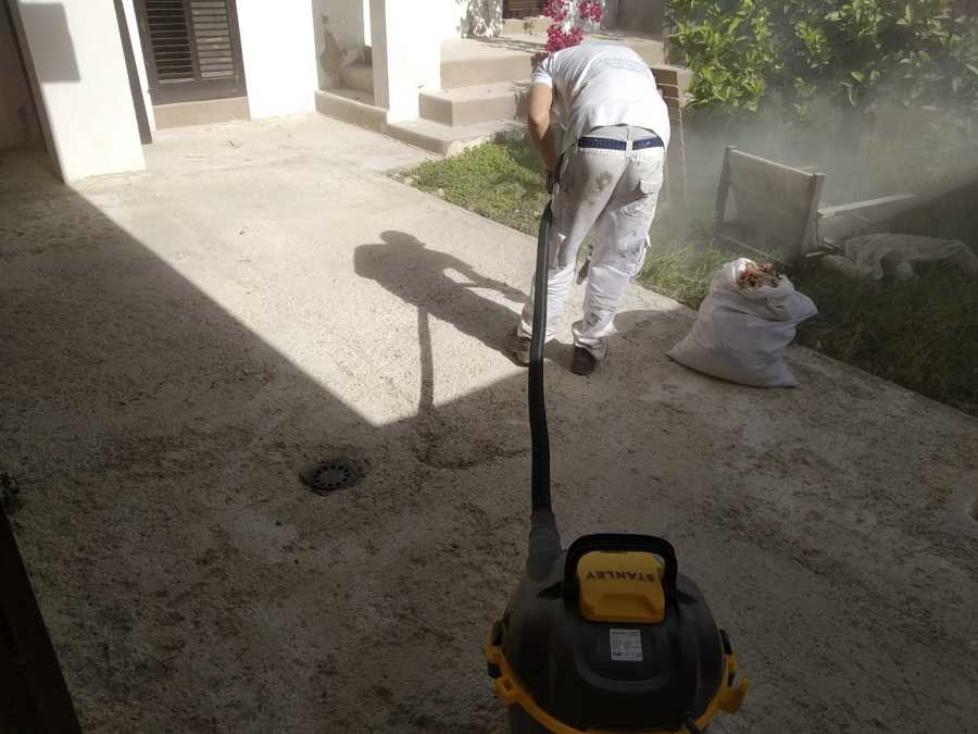 limpiado de suelo