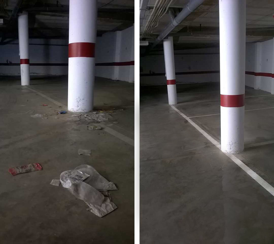 Limpieza de garajes y parkings en Sevilla
