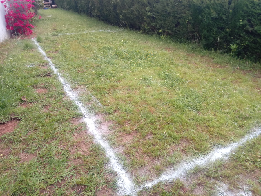 Marcaje sobre el terreno.