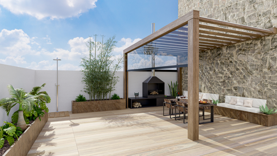Materiales y herramientas para impermeabilizar una terraza