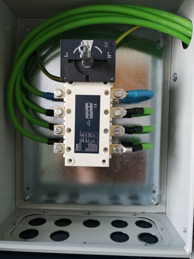 Mecanizado y cableado cuadros