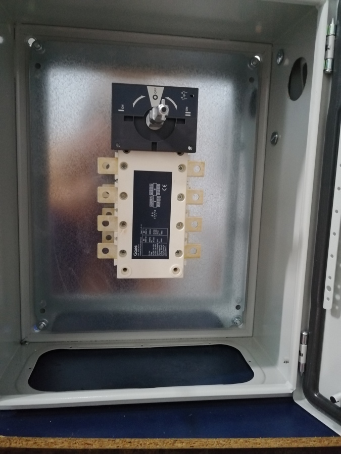 Mecanizado y cableado cuadros