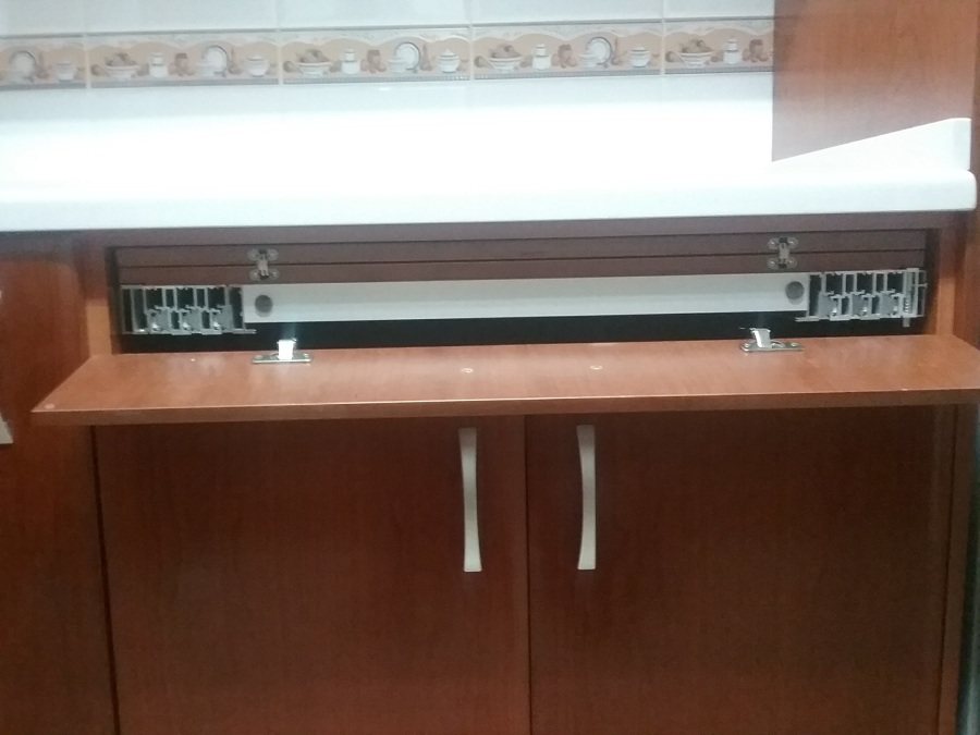 Mesa recogida