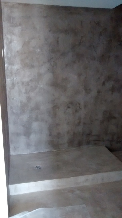 Microcemento baño, paredes y suelo