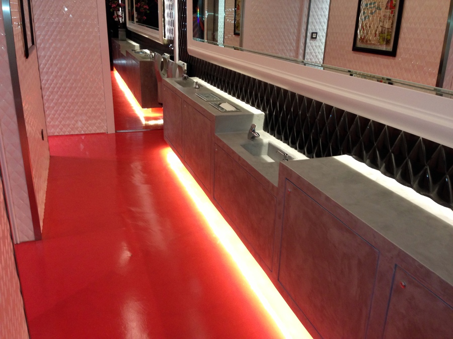 Microcemento Restaurante en Valladolid