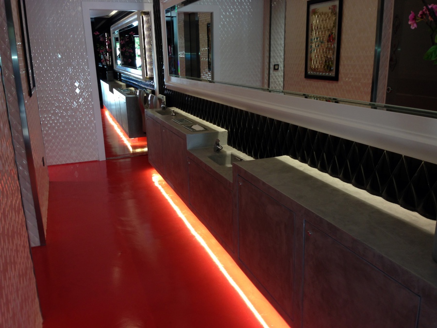 Microcemento Restaurante en Valladolid