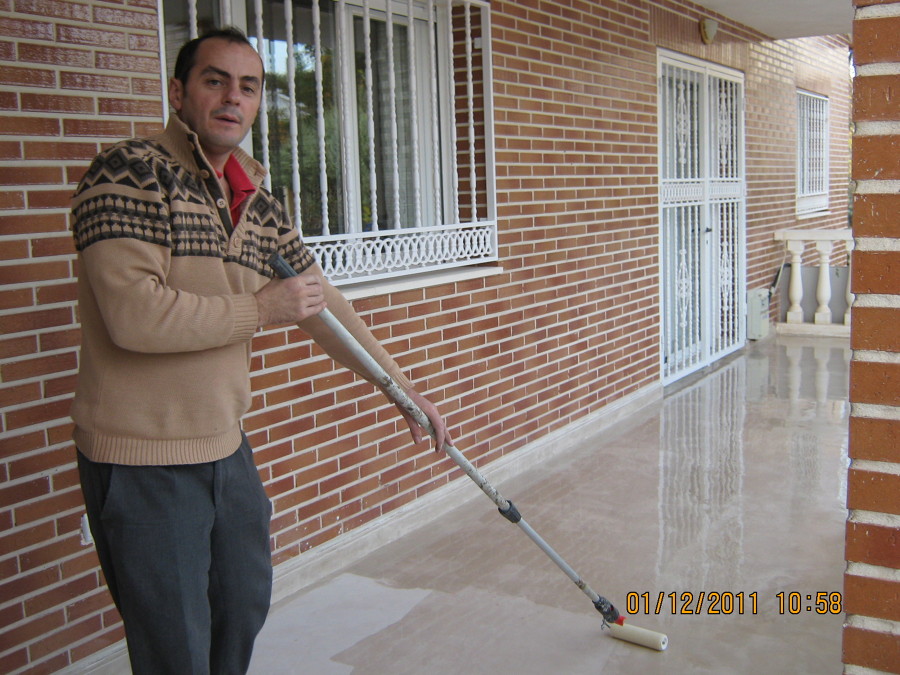 Microcemento terraza