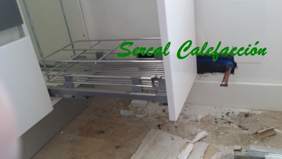 Modificación toma radiador de Cocina.
