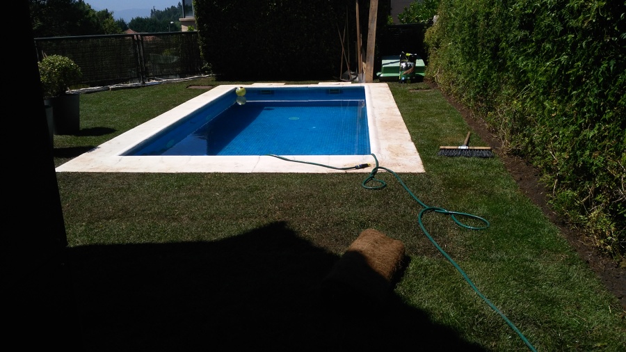 Montaje de jardin