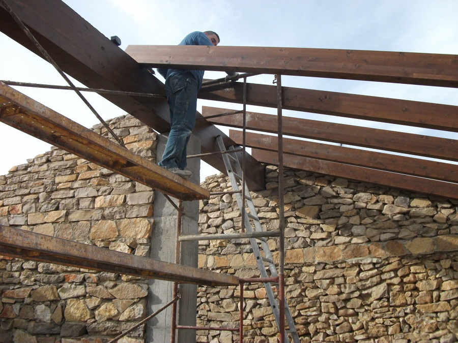Montaje de viguetas