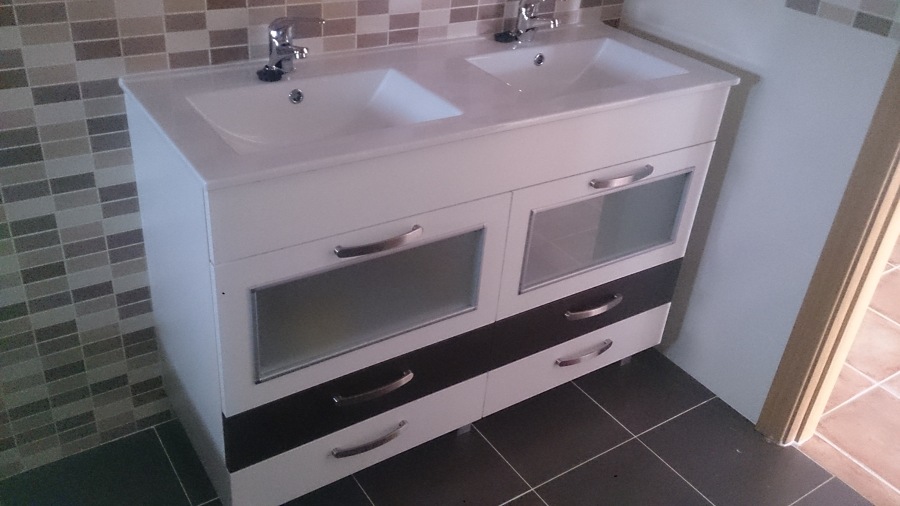 mueble de baño lavabos doble