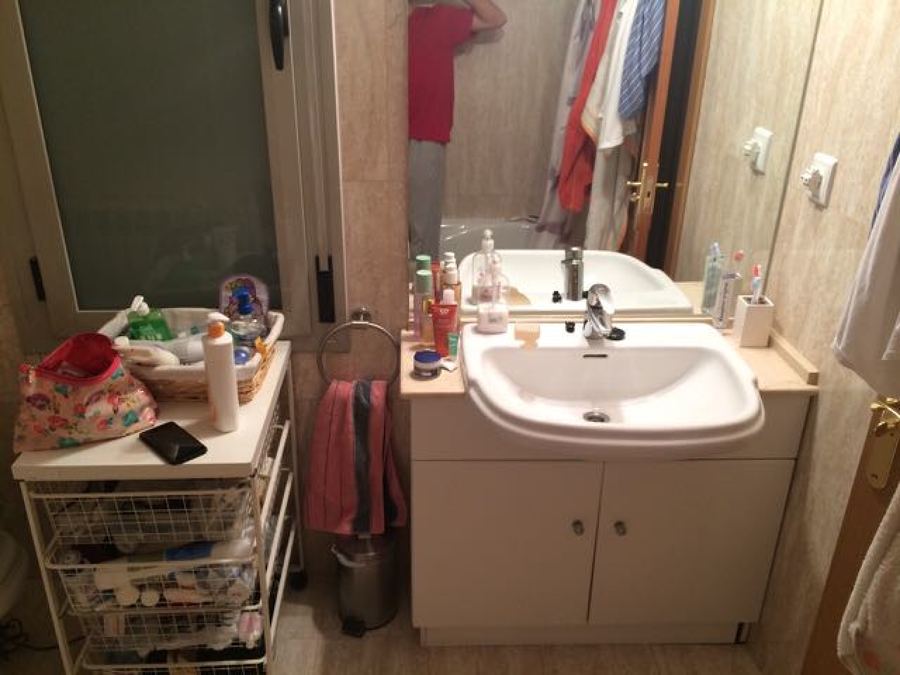 Mueble existente en baño
