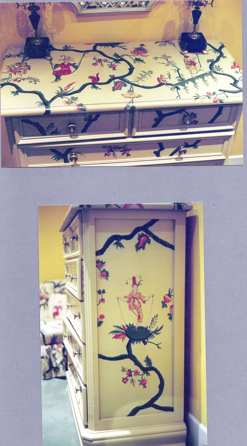 Mueble pintado