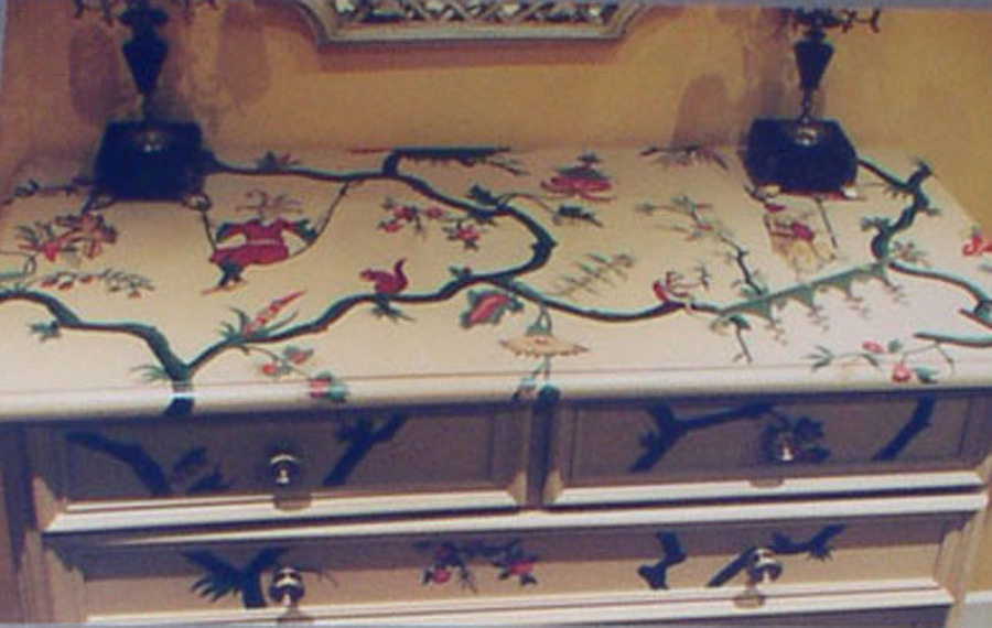 Mueble pintado