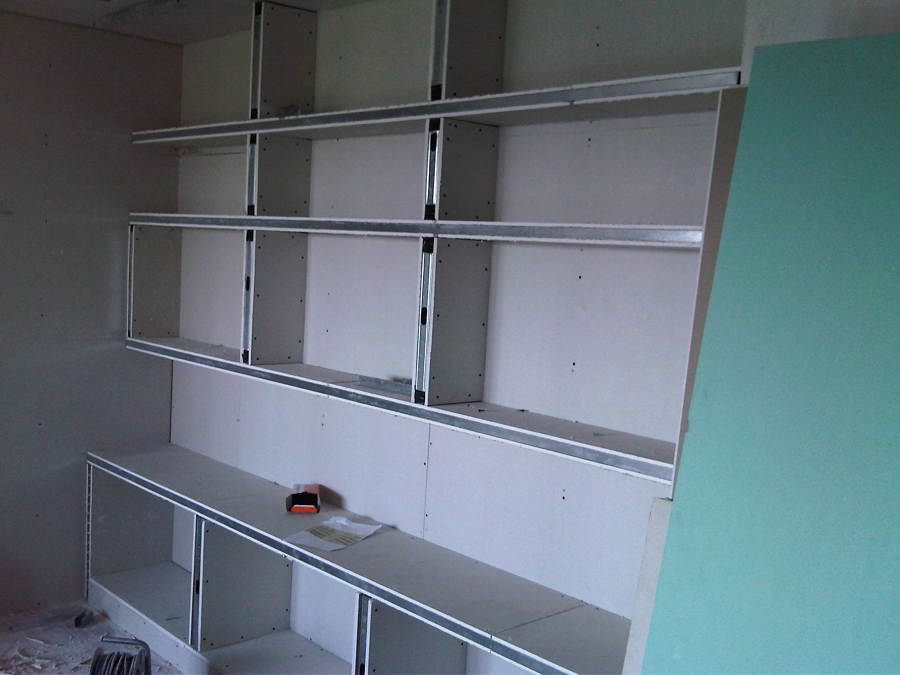 Mueble pladur para salon