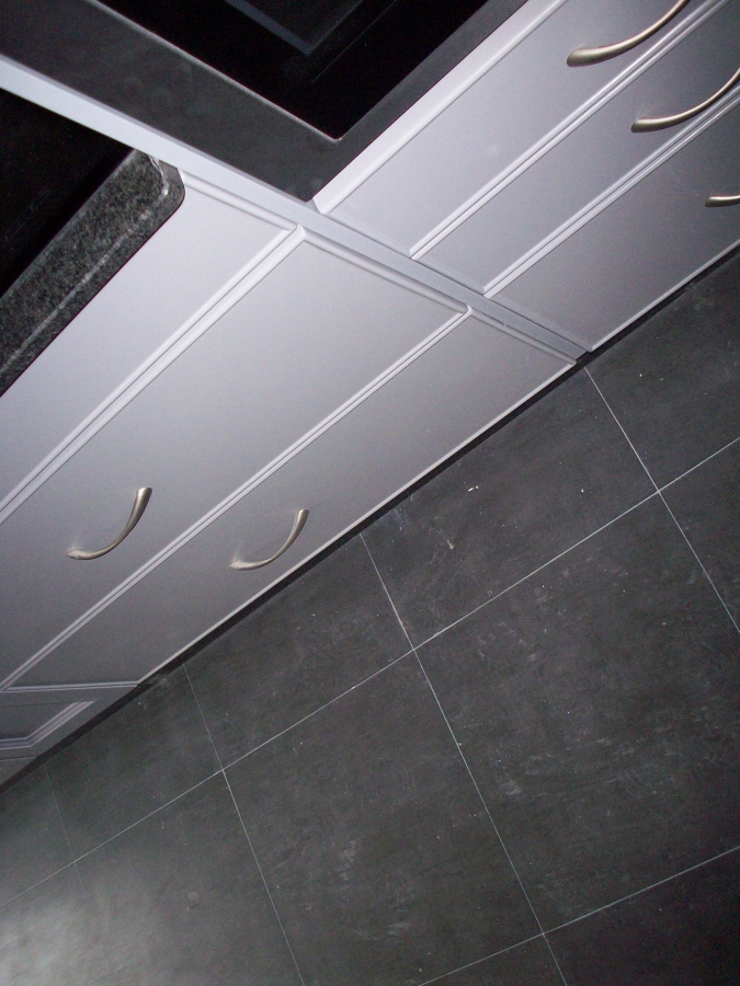 Muebles cocina lacados a mano