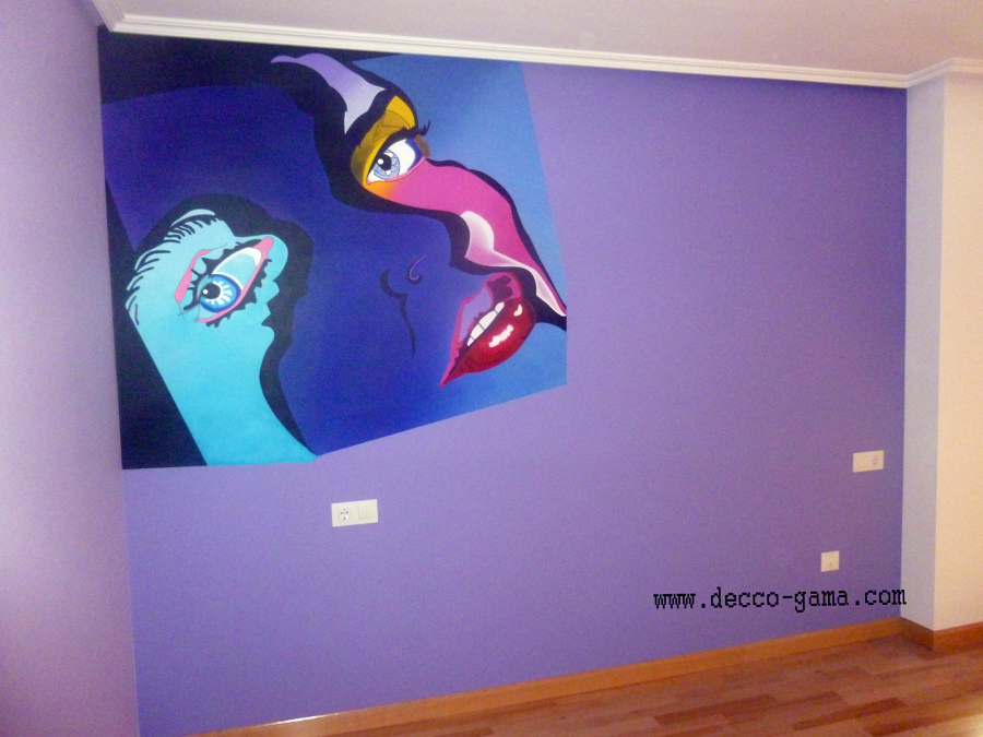 Mural de rostro