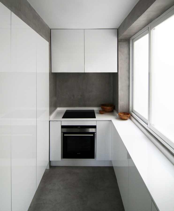 cocina blanca