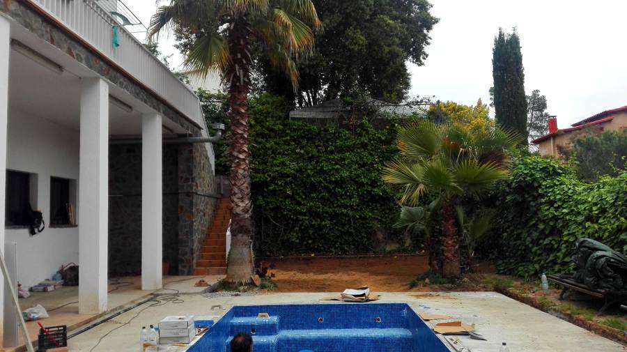 nivelado y compactación de sauló