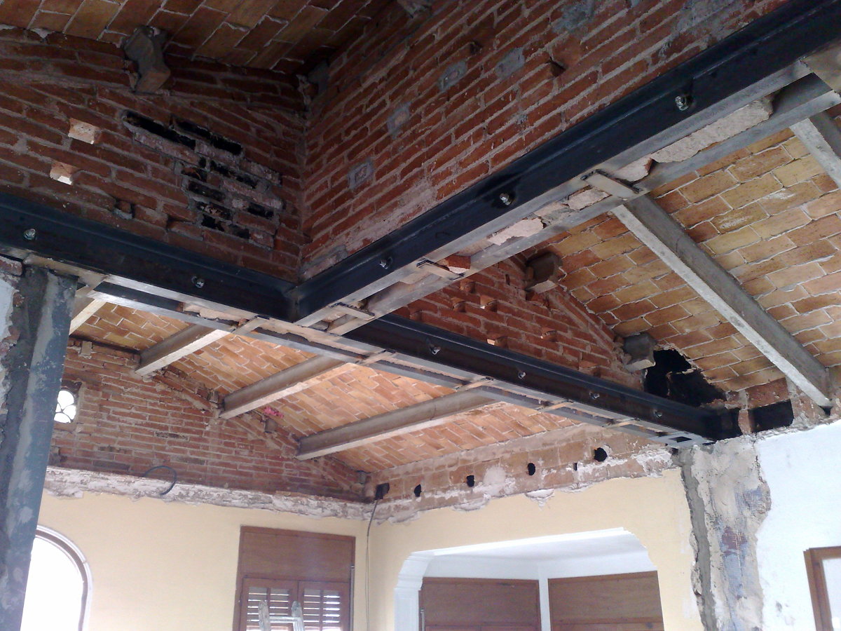 Nueva soportación estructura.