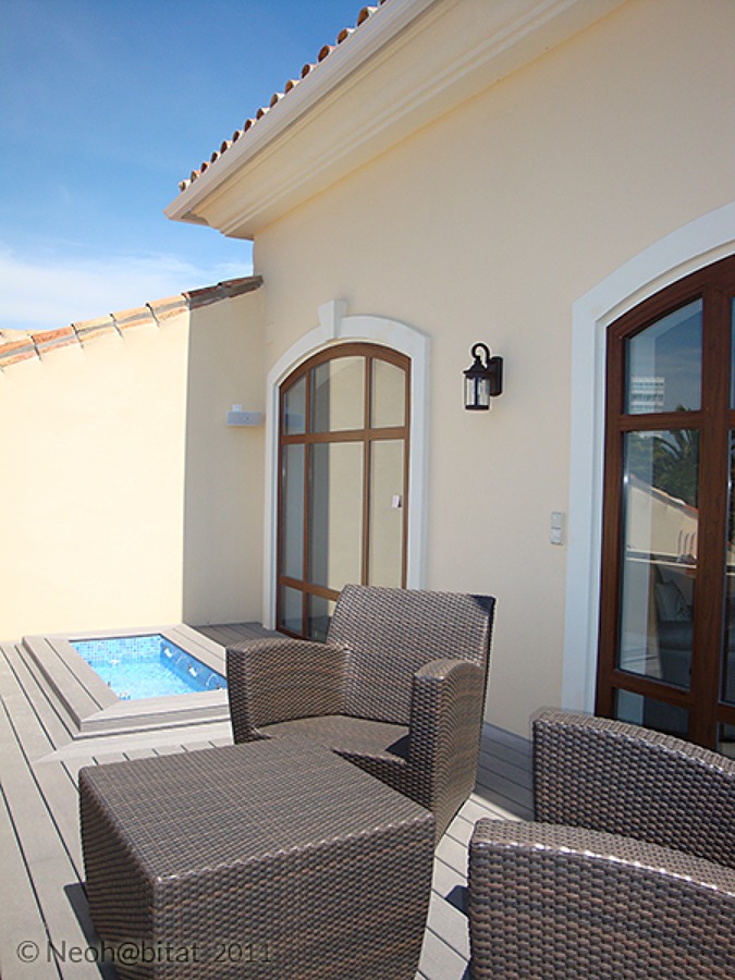 Nueva Terraza en Planta Alta en Vivienda Ampliada en Marbella