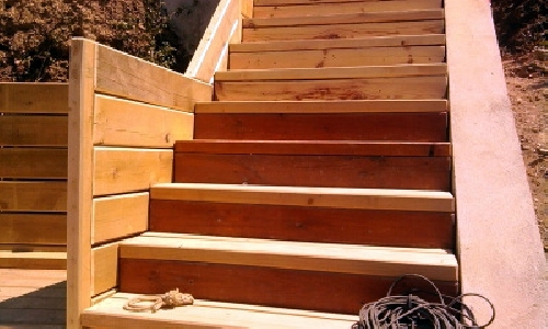 Obra de tarima exterior