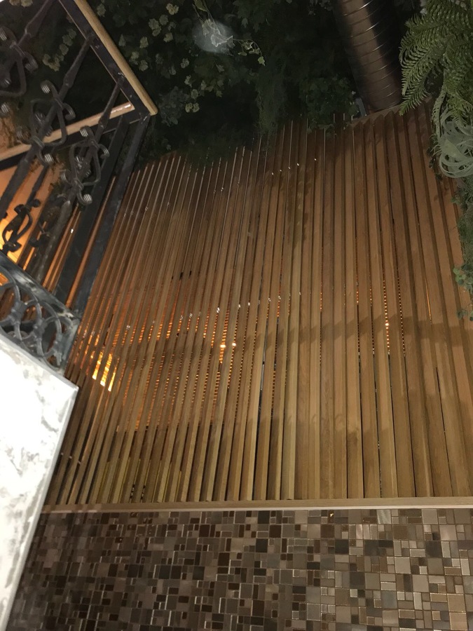 Panel de escalera