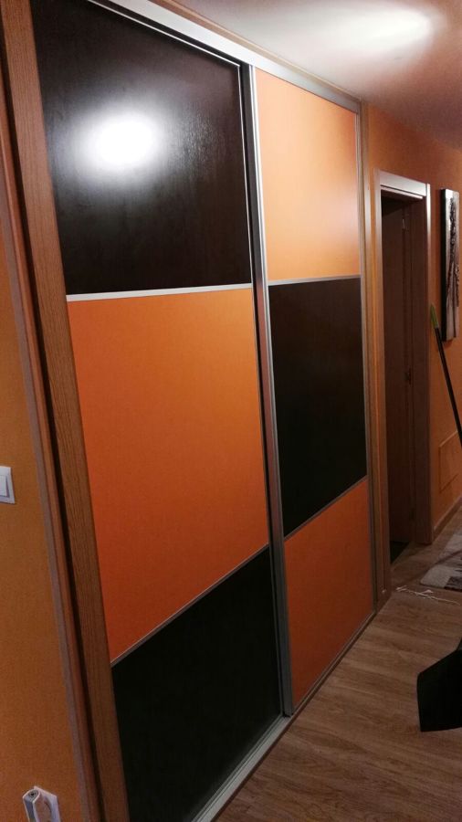Panel japonés wengé naranja