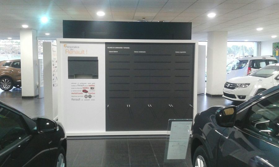 Panel trasero publicdad.