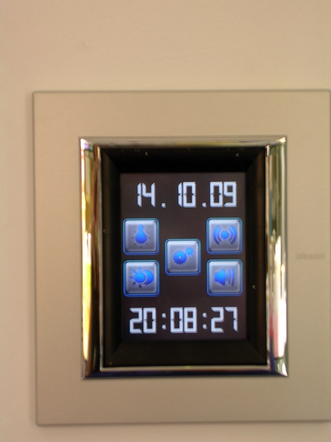 Pantalla domotica