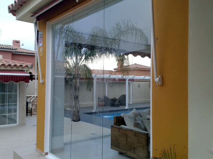 pared de cristal
