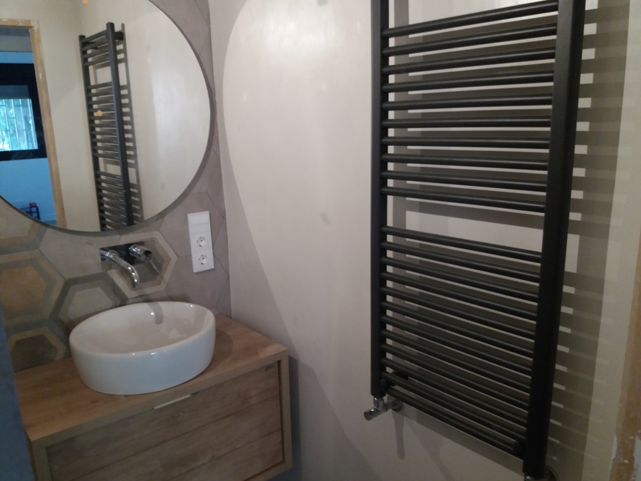 pared microcemento