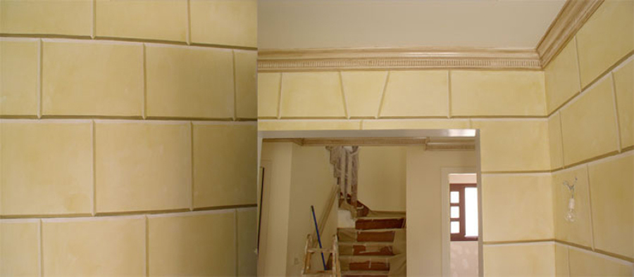 Pared pintada