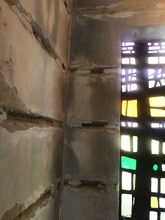 Paredes de pasillos